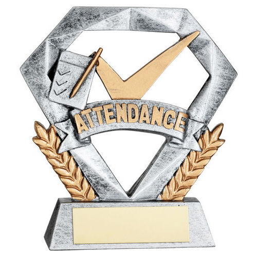 PEW/GOLD ATTENDANCE MINI DIAMOND WITH PLATE