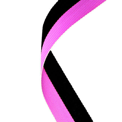 MEDAL RIBBON BLACK/PINK